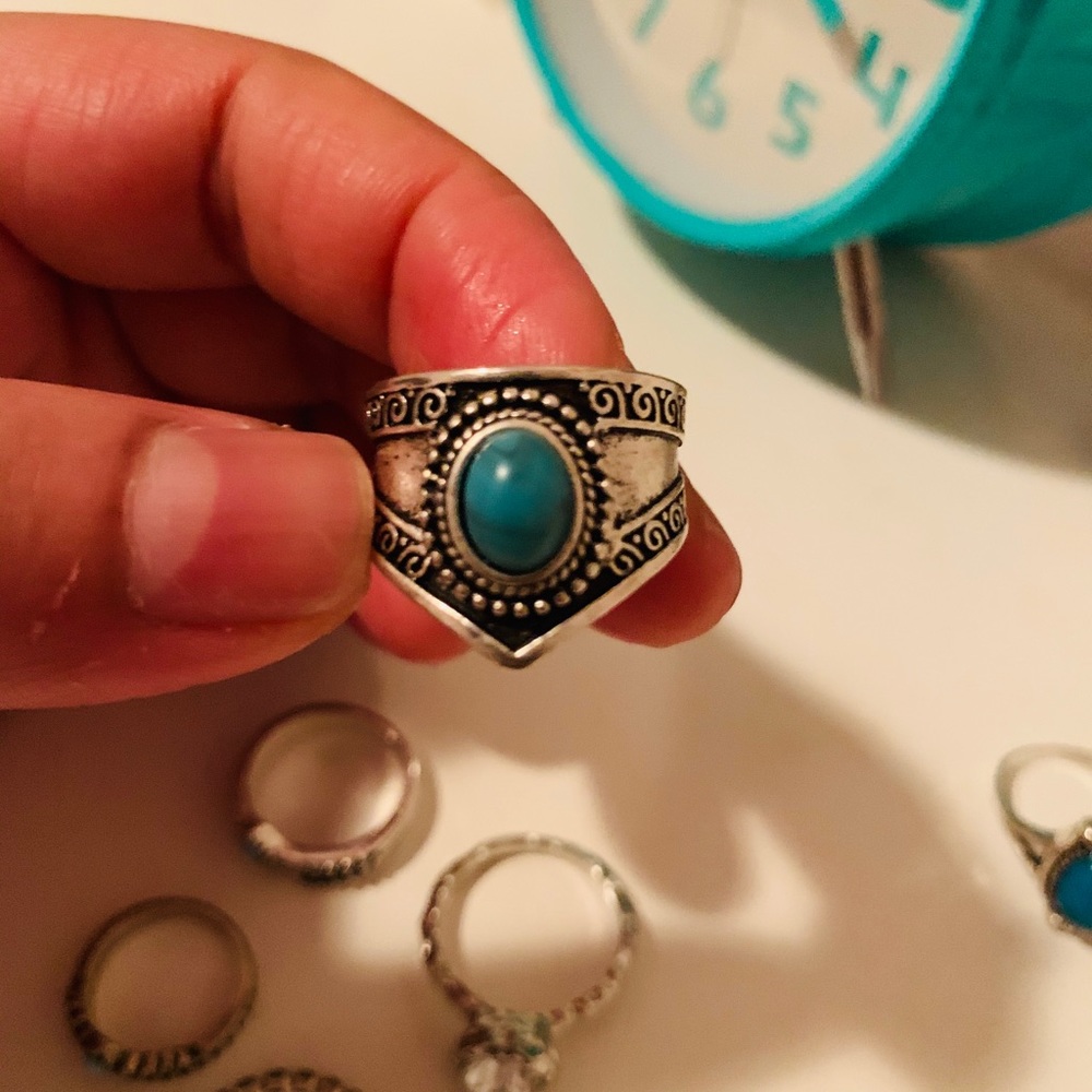 Boho five pc rings! - Picture 3 of 8